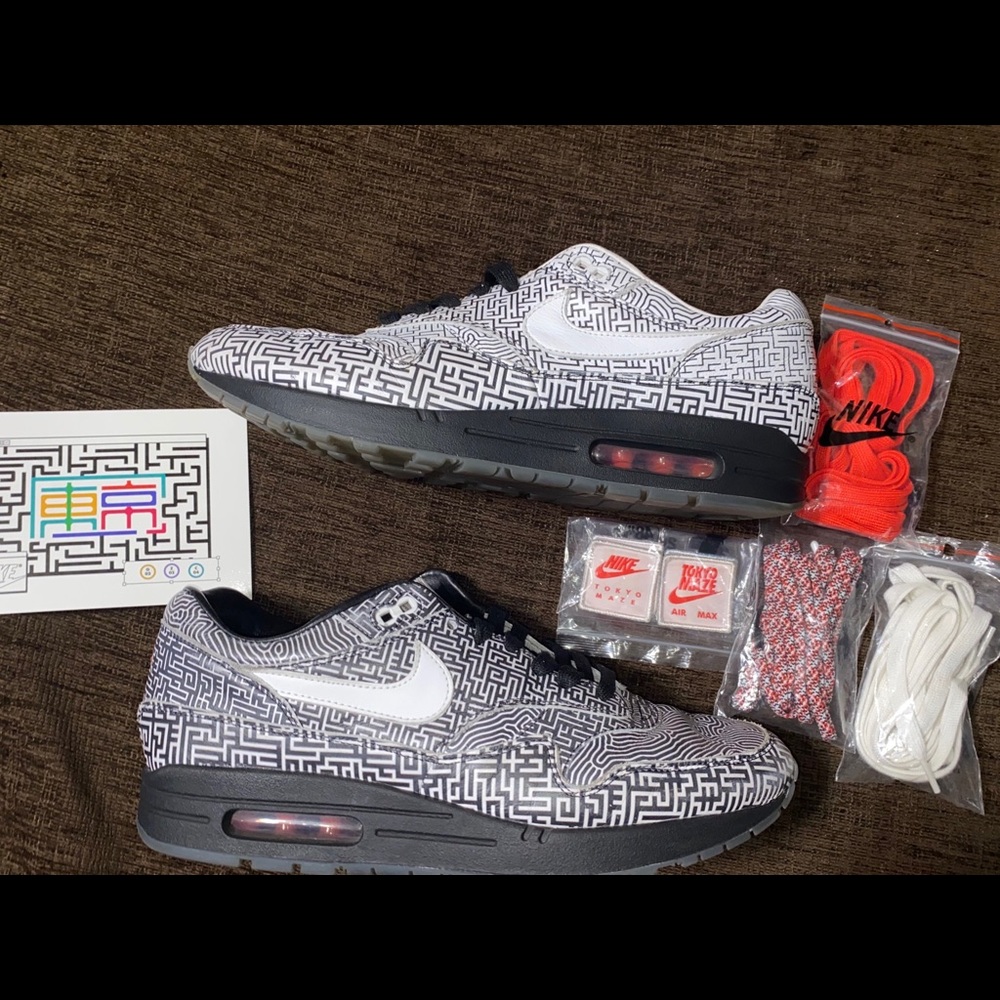 Nike Air Max 1 On Air: Tokyo Maze Sz 11.5